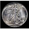 Image 2 : 1941-p Walking Liberty Half Dollar 50c Grades GEM Unc