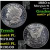 Image 1 : 1880-s Morgan Dollar $1 Grades Select Unc+ PL