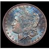 Image 2 : 1884-o Rainbow Toned Morgan Dollar $1 Grades Select+ Unc