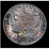 Image 2 : 1899-o Rainbow Toned Morgan Dollar $1 Grades Select Unc