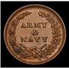 Image 3 : 1863 Liberty Cap Civil War Token 1c Grades Unc+ BN