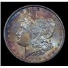 Image 2 : 1886-p Rainbow Toned Morgan Dollar $1 Grades Choice+ Unc