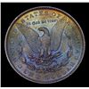Image 3 : 1883-p Rainbow Toned Morgan Dollar $1 Grades Choice+ Unc