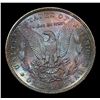 Image 3 : ***Auction Highlight*** 1885-p Rainbow Toned Morgan Dollar $1 Graded GEM+ Unc By USCG (fc)