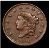 Image 2 : ***Auction Highlight*** 1826 N-4 Coronet Head Large Cent 1c Graded AU, Almost Unc By USCG (fc)