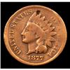 Image 2 : ***Auction Highlight*** 1877 Indian Cent 1c Graded f details By USCG (fc)