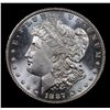 Image 2 : ***Auction Highlight*** 1887-p Morgan Dollar $1 Graded GEM Unc DMPL By USCG (fc)