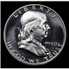 Image 2 : ***Auction Highlight*** 1950 Franklin Half Dollar 50c Graded Choice+ Proof Cameo By USCG (fc)