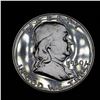 Image 4 : ***Auction Highlight*** 1950 Franklin Half Dollar 50c Graded Choice+ Proof Cameo By USCG (fc)