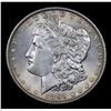 Image 2 : ***Auction Highlight*** 1891-p Morgan Dollar $1 Graded Choice+ Unc By USCG (fc)