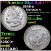 Image 1 : ***Auction Highlight*** 1896-o Morgan Dollar $1 Graded Select Unc By USCG (fc)