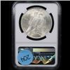 Image 3 : NGC 1923-p Peace Dollar $1 Graded ms64 By NGC