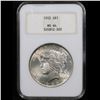 Image 2 : NGC 1922-p Peace Dollar $1 Graded ms64 By NGC