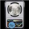 Image 3 : NGC 1924-p Peace Dollar $1 Graded ms64 By NGC