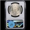 Image 3 : NGC 1881-s Morgan Dollar $1 Graded ms63 By NGC