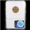 Image 3 : NGC 1904 Indian Cent 1c Graded ms64 bn By NGC