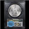Image 3 : PCGS 1886-p Morgan Dollar $1 Graded ms65 By PCGS
