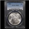 Image 2 : PCGS 1886-p Morgan Dollar $1 Graded ms65 By PCGS