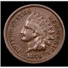 Image 2 : 1879 Indian Cent 1c Grades xf+