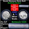 Image 1 : Buffalo Nickel Shotgun Roll in Old Bank Style  'Bell Telephone' Wrapper 1927 & d Mint Ends