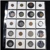 Image 1 : Page of 20 Mixed Foreign coins