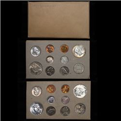 Original 1957 Double Mint Set and includes 20 coins