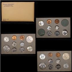 Original 1947 Double Mint Set and includes 28 coins, First year of issue