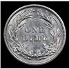 Image 3 : ***Auction Highlight*** 1907-p Barber Dime 10c Graded Choice+ Unc By USCG (fc)