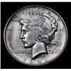 Image 2 : ***Auction Highlight*** 1921-p Peace Dollar $1 Graded Choice Unc By USCG (fc)