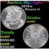 Image 1 : ***Auction Highlight*** 1879-s Morgan Dollar $1 Graded GEM++ Unc By USCG (fc)