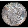 Image 2 : ***Auction Highlight*** 1891-p Rainbow Toned Morgan Dollar $1 Graded Select+ Unc By USCG (fc)