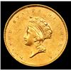 Image 2 : ***Auction Highlight*** 1855-p Gold Dollar $1 Grades Select Unc (fc)