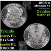 Image 1 : 1898-o Morgan Dollar $1 Grades Choice Unc+ PL