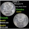 Image 1 : 1888-o Morgan Dollar $1 Grades Choice+ Unc