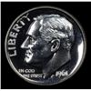 Image 2 : 1961 Roosevelt Dime 10c Grades GEM++ Proof