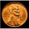 Image 2 : 1956-d Lincoln Cent 1c Grades Choice+ Unc RD