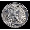 Image 3 : 1943-p Walking Liberty Half Dollar 50c Grades Choice+ Unc
