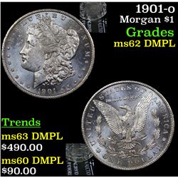 1901-o Morgan Dollar $1 Grades Select Unc DMPL