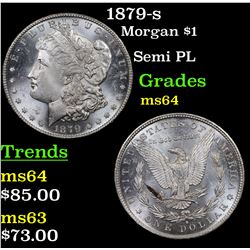 1879-s Morgan Dollar $1 Grades Choice Unc