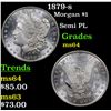 Image 1 : 1879-s Morgan Dollar $1 Grades Choice Unc