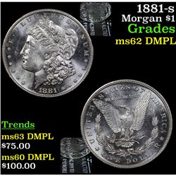 1881-s Morgan Dollar $1 Grades Select Unc DMPL