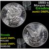 Image 1 : 1881-s Morgan Dollar $1 Grades Select Unc DMPL