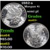 Image 1 : 1882-s Morgan Dollar $1 Grades Select+ Unc