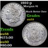 Image 1 : 1892-p Morgan Dollar $1 Grades Select AU
