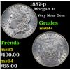 Image 1 : 1887-p Morgan Dollar $1 Grades Choice+ Unc