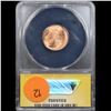 Image 3 : ANACS Mint Error 2001 struck 10% off-center Lincoln Cent 1c Graded ms65 rd By ANACS