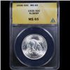 Image 2 : ANACS 1936 Albany Old Commem Half Dollar 50c Graded ms65 By ANACS