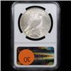 Image 3 : NGC 1924-p Peace Dollar $1 Graded ms63 By NGC