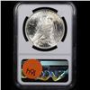 Image 3 : NGC 1924-p Peace Dollar $1 Graded ms64 By NGC
