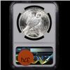 Image 3 : NGC 1923-p Peace Dollar $1 Graded ms63 By NGC